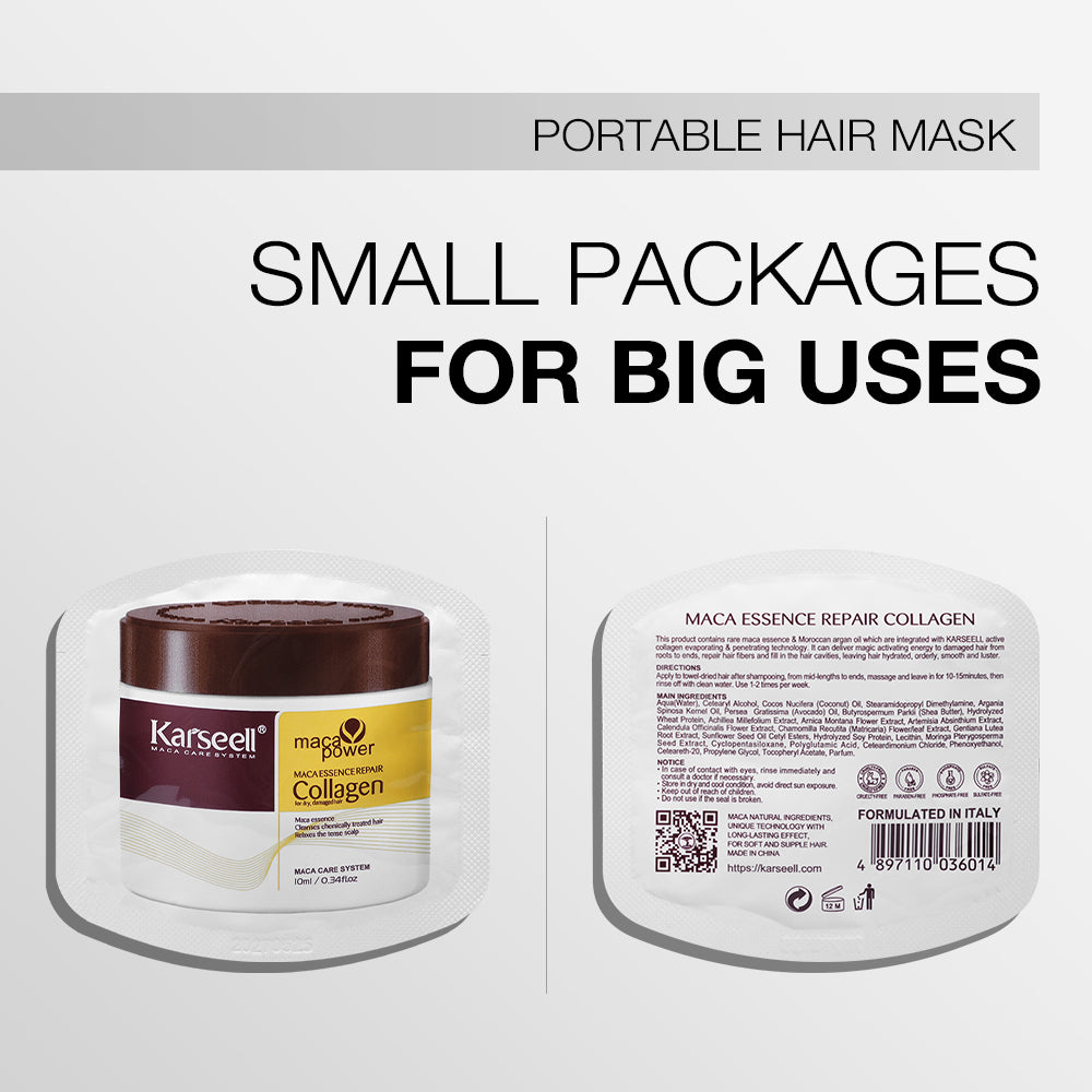 Karseell Collagen Portable Hair Treatment 10ML(24 packs)