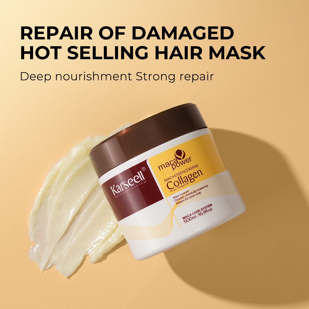 Karseell Hair Mask And Argan Oil Set for Dry Damaged Hair