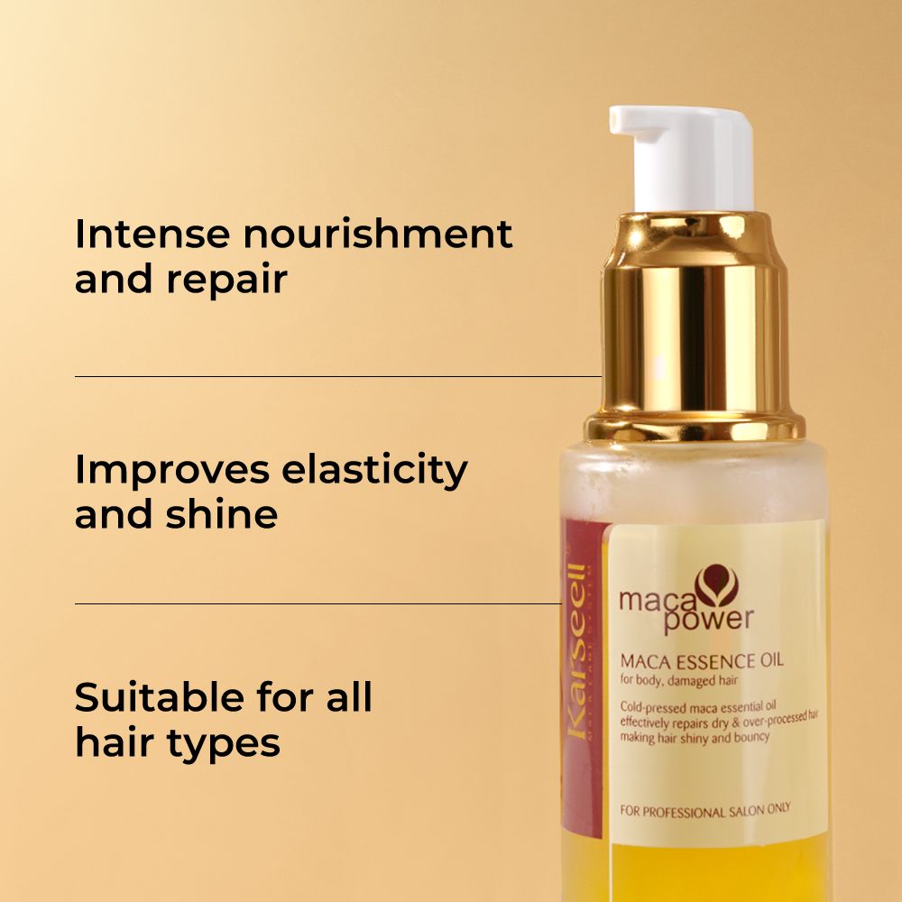 Karseell Hair Mask And Argan Oil Set for Dry Damaged Hair