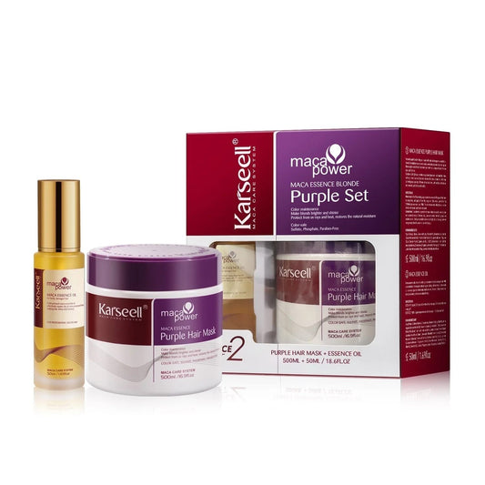 Karseell Purple Hair Mask with Argan Oil