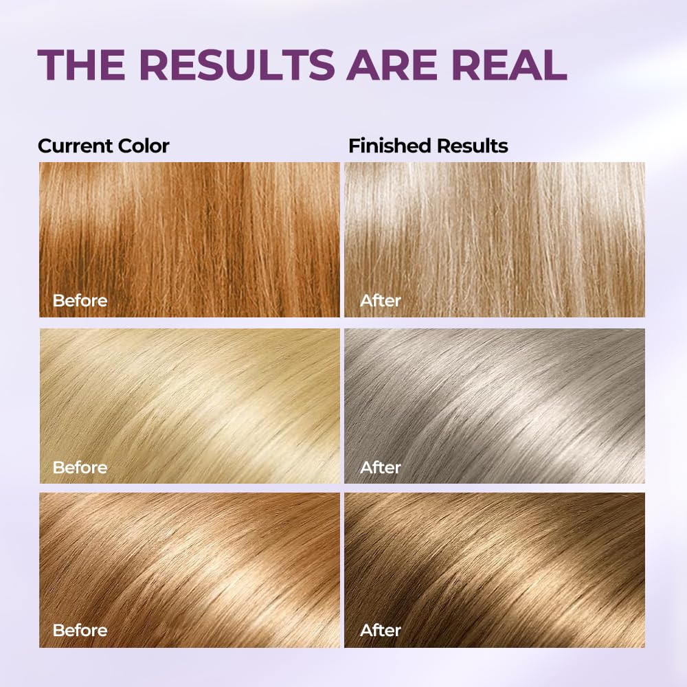 Karseell Purple Hair Mask and Purple Shampoo Set