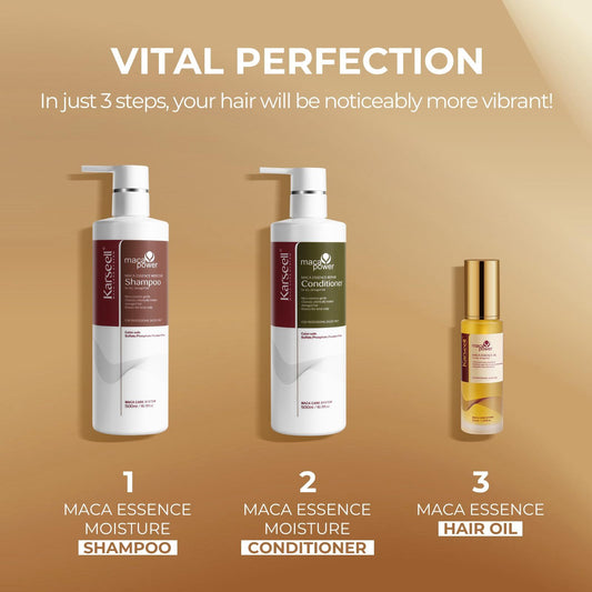 Karseell Hair Oil Shampoo and Conditioner Set
