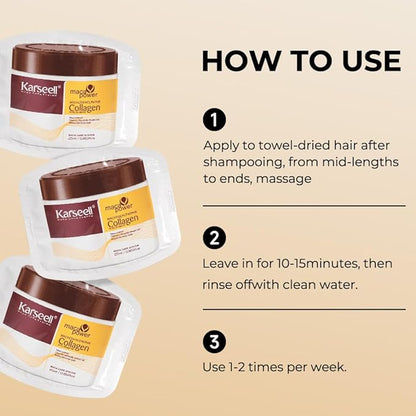 Karseell Collagen Hair Treatment 25ml（24 packs)