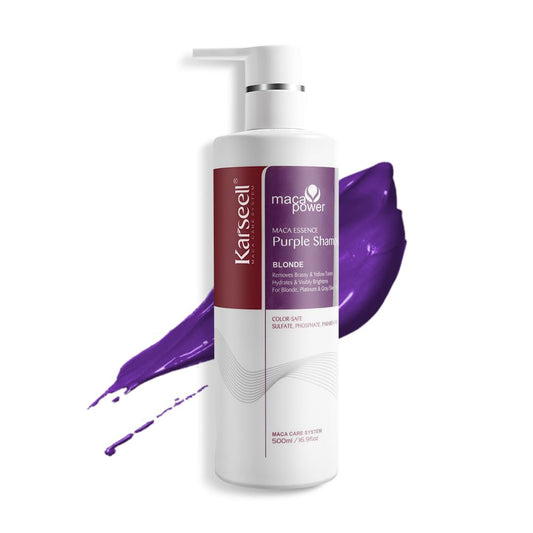 Karseell Purple Shampoo Professional Neutralizes Brass